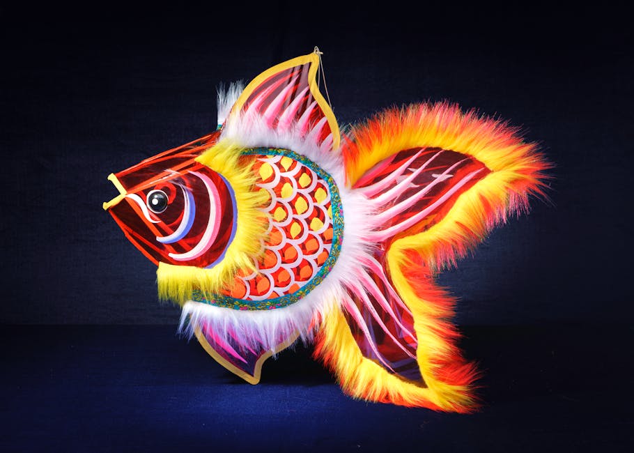 Handcrafted Vietnamese Carp Lantern